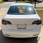 Hand Gesture Light for Car — LED Rear Window Sign with Remote