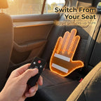 Hand Gesture Light for Car — LED Rear Window Sign with Remote