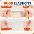 🔥LAST DAY SALE 49% OFF-100Pcs Medium Reusable Elastic Plastic Bowl Covers - Kitchen Bread Proofing